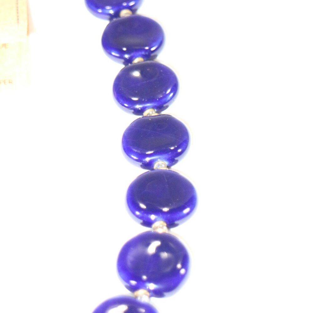KAZURI Smartie 'Midnight' 22 in Hand-Made Necklace - Picture 5 of 6